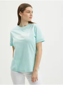 Turquoise Women's T-Shirt Guess Dalya - Women