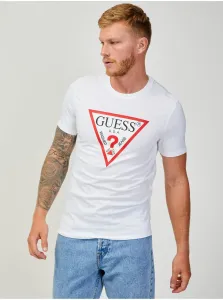 White Men's T-Shirt Guess - Men #906830