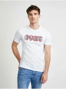 White Men's T-Shirt Guess - Men #898624