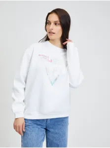 White Women's Sweatshirt Guess Emely - Women