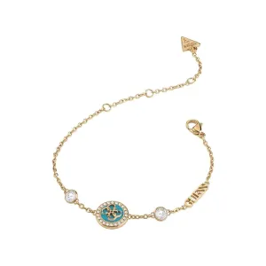 Guess Bracciale placcato in oro Dreaming Guess JUBB03120JWYGWH L: 17 - 21 cm