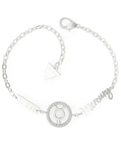 Guess Elegante braccialetto in acciaio con cristalli UBS29012 18 cm - S