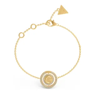 Guess Elegante braccialetto placcato in oro JUBB02257JWYG 17 - 21 cm - L