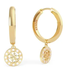 Guess Orecchini placcati oro con ciondoli Guess Miniature UBE79043