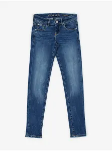 Dark Blue Girly Skinny Fit Jeans Guess - Girls #904202
