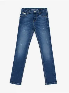 Dark Blue Girly Skinny Fit Jeans Guess - Girls #902898