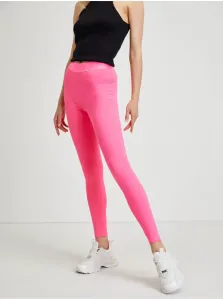 Neon pink women's leggings Guess Aileen - Women #903216