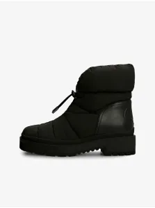 Black Womens Ankle Winter Boots Guess - Women #86896