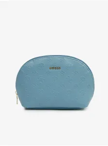 Light blue Guess Dome Women's Cosmetic Bag - Women
