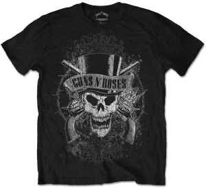 Guns N' Roses Maglietta Faded Skull Black 2XL