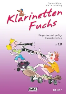HAGE Musikverlag Clarinet Fox Volume 1 with CD Spartito