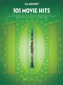 Hal Leonard 101 Movie Hits For Clarinet Spartito