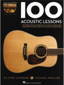 Hal Leonard Chad Johnson/Michael Mueller: 100 Acoustic Lessons Spartito #1418582
