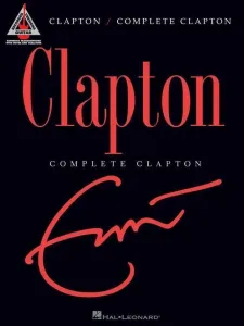 Hal Leonard Complete Clapton Guitar Spartito #7458