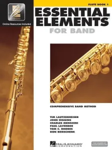 Hal Leonard Essential Elements for Band - Book 1 with EEi Flute Spartito