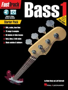 Hal Leonard FastTrack - Bass Guitar 1 Starter Pack Spartito