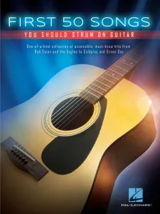 Hal Leonard First 50 Songs You Should Strum On Guitar Spartito