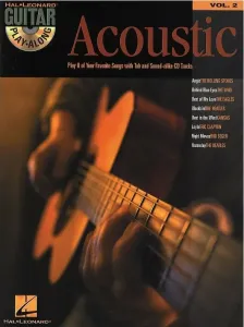 Hal Leonard Guitar Play-Along Volume 2: Acoustic Spartito