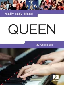 Hal Leonard Really Easy Piano Queen Updated: Piano or Keyboard Spartito