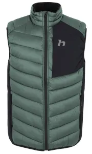 Men's lightweight packable vest Hannah STOWE II dark forest/anthracite #162988