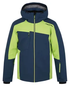 Men's ski jacket Hannah KELTON midnight navy/lime green