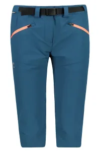 Women's three-quarter softshell pants Hannah ROW moroccan blue #739140