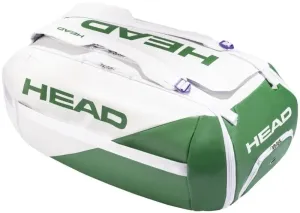 Head Pro Player Duffle Bag White/Green Wimbledon Borsa da tennis