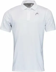 Head Club 22 Tech Polo Shirt Men White 2XL Maglietta da tennis