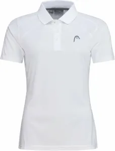 Head Club Jacob 22 Tech Polo Shirt Women White S Maglietta da tennis