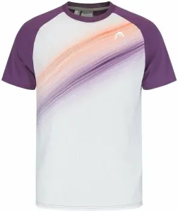 Head Performance T-Shirt Men Lilac/Print Perf M Maglietta da tennis