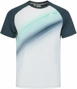 Head Performance T-Shirt Men Navy/Print Perf M Maglietta da tennis