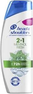 Head & Shoulders Shampoo antiforfora 2 in 1 Menthol Fresh (Anti-Dandruff Shampoo) 360 ml