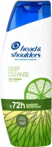 Head & Shoulders Shampoo antiforfora Deep Cleanse Oil Control (Anti-Dandruff Shampoo) 300 ml