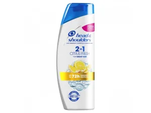 Head & Shoulders Shampoo e balsamo antiforfora 2in1 Citrus Fresh (Anti-Dandruff Shampoo & Conditioner) 360 ml