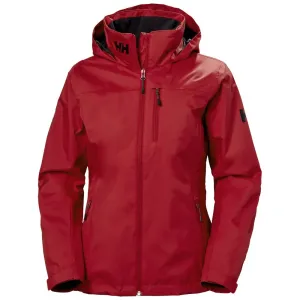 Helly Hansen Women's Crew Hooded Midlayer Giacca Red L
