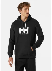 Helly Hansen Men's HH Logo Felpa Black XL