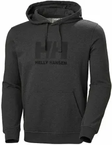 Helly Hansen Men's HH Logo Felpa Ebony Melange S