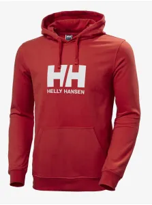 Helly Hansen Men's HH Logo Hoodie Red XL