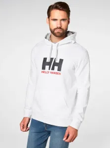 White men's sweatshirt with HELLY HANSEN print #49035