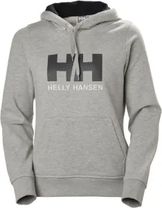 Helly Hansen Women's HH Logo Hoodie Grey Melange XS