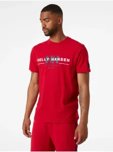 Men's t-shirt Helly Hansen Red #732508