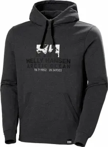 Helly Hansen Men's Arctic Ocean Organic Cotton Giacca Ebony Melange XL