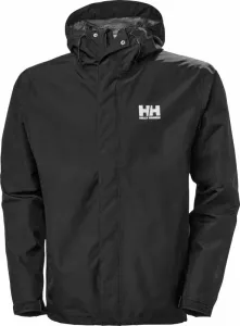 Helly Hansen Men's Seven J Rain Jacket Black XL Giacca outdoor