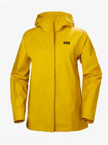 Helly Hansen Women's Moss Rain Jacket Yellow L Giacca outdoor