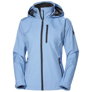 Helly Hansen Women's Crew Hooded Giacca Bright Blue L