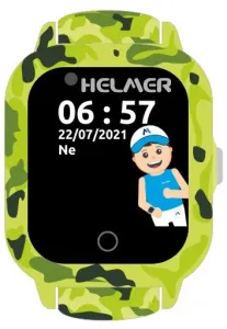Helmer Orologio smart touch con localizzatore GPS e fotocamera - LK 710 4G verde