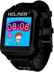 Helmer Smartwatch con schermo touch screen, localizzatore GPS e camera - LK 707 nere