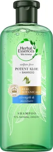 Herbal Essences Shampoo idratante Potent Aloe + Bamboo (Strength & Moisture Shampoo) 380 ml