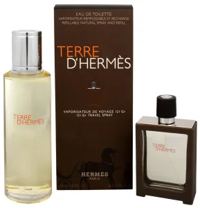 Hermes Terre D´ Hermes - EDT 30 ml (ricaricabile) + EDT 125 ml (ricarica)