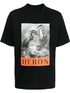 HERON PRESTON - T-shirt In Cotone Con Logo #2468605
